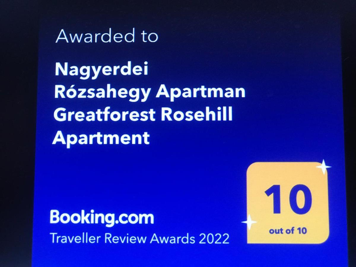 Greatforest Rosehill 1 Apartman Дебрецен Екстериор снимка